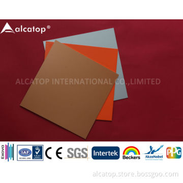 Building Curtain Wall Interior Decoration Aluminum Composite Sheet